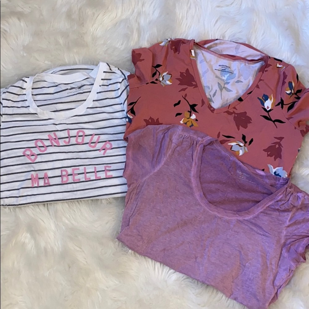 SOLD! 3 Motherhood maternity tees
